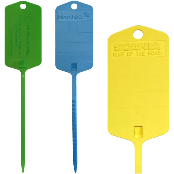 Wentag1 with molded logo in 7 colors